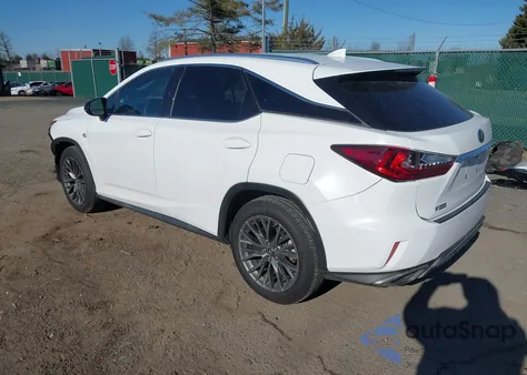 2019 Lexus Rx 350 F Sport from USA, damaged, VIN 2T2BZMCA1KC209374